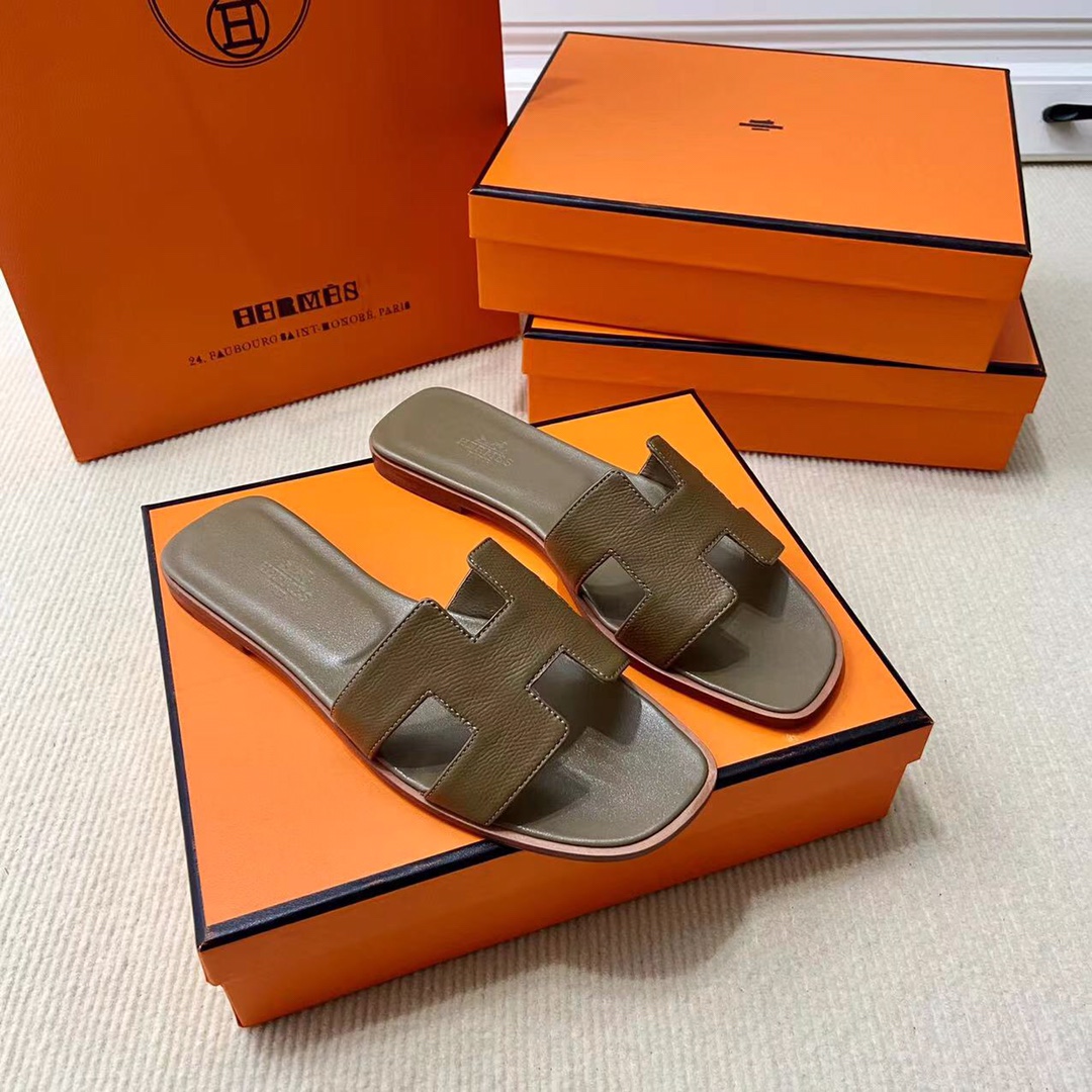 에르메스 올수공 오란 슬리퍼 샌들 앱송 57